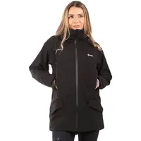 KILPI AYRA Dámský outdoorový kabát, černá, velikost