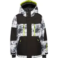 Lewro BENINO Chlapecká snowboardová zimní bunda, černá, velikost 128-134