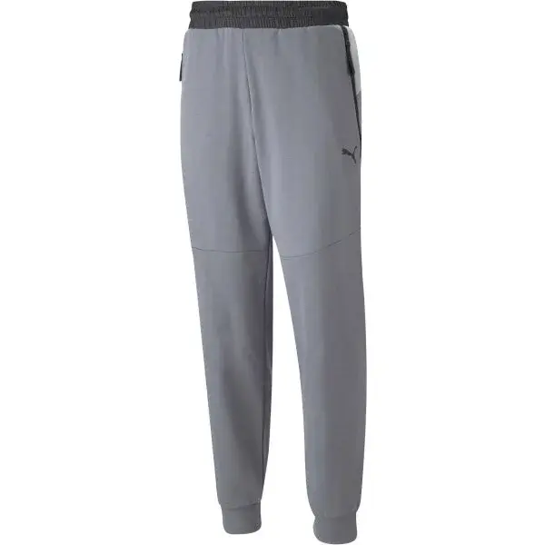 Puma PUMATECH SWEATPANTS Pánské tepláky, šedá, velikost