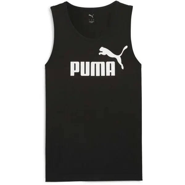 Puma ESSENTIALS NO1 LOGO TANK Pánské tílko, černá, velikost