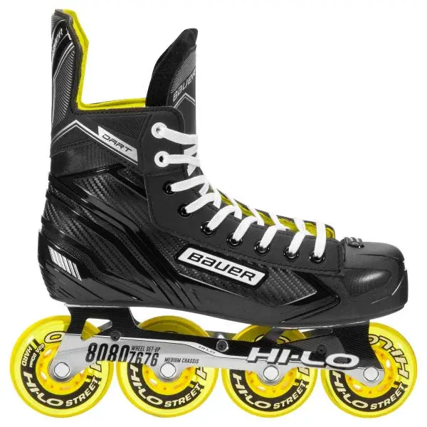 Bauer RH DART SKATE SR Inline brusle, černá, velikost 48