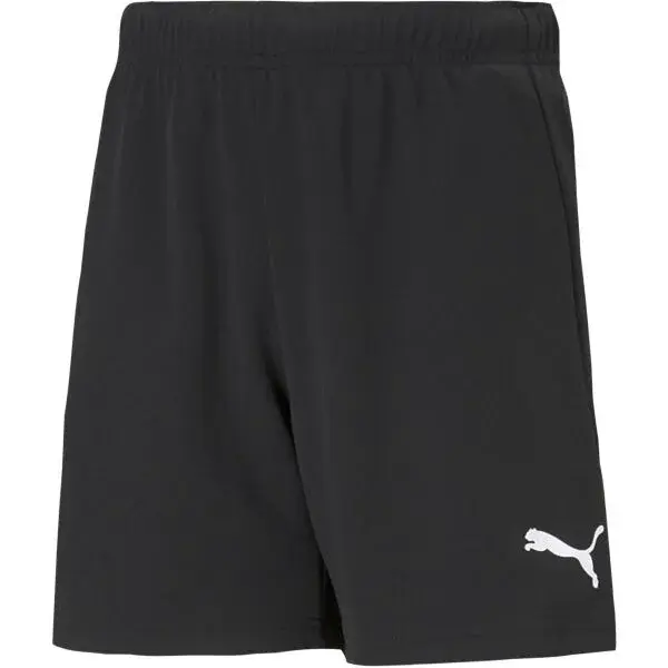 Puma TEAMRISE SHORTS Juniorské šortky, černá, velikost