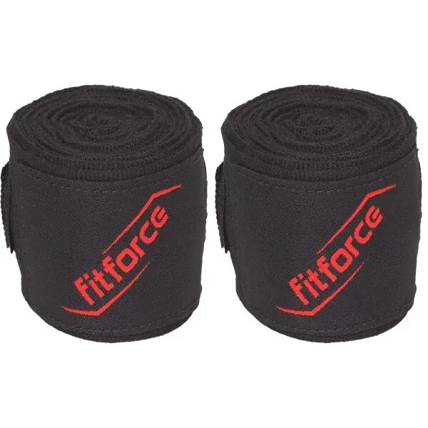 Fitforce WRAPS S 450 Bandáž, černá, velikost
