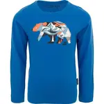 ALPINE PRO CREWO Dětské triko, modrá, velikost 128-134