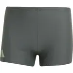 adidas SOLID BOXER Pánske plavky, tmavo sivá, veľkosť