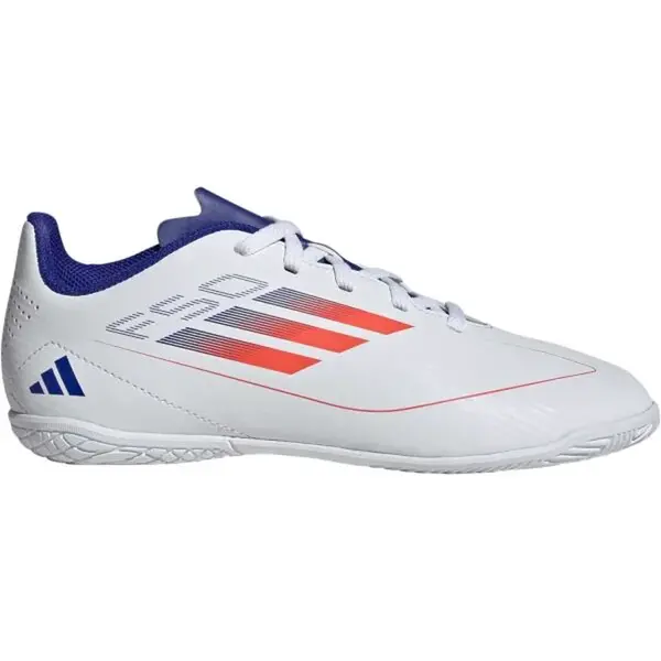 adidas F50 CLUB IN J Dětské sálovky, bílá, velikost