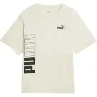 Puma POWER LOGO LOVE COLOR BLOCK TEE Dámské triko, béžová, velikost