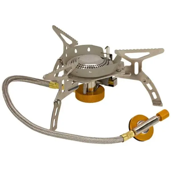 Vango FOLDING STOVE WITH WINDSHIELD AND PIEZO Skládací vařič s Piezo, stříbrná, velikost