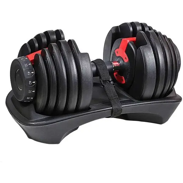 HMS SR52 Nastavitelná činka, černá, velikost