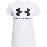 Under Armour LIVE SPORTSTYLE GRAPHIC Dámské triko, bílá, velikost S