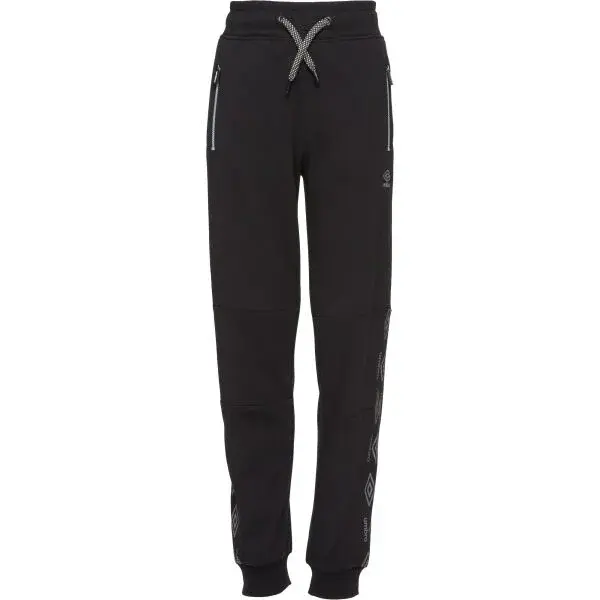 Umbro GERROY Chlapecké tepláky, černá, velikost 140-146