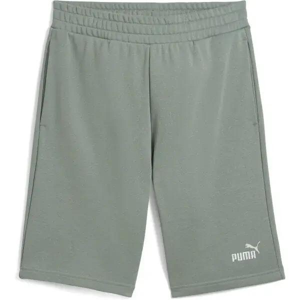 Puma ESSENTIALS 2 COLOR NO 1 LOGO SHORTS 10 Pánské teplákové kraťasy, zelená, velikost