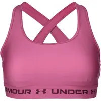 Under Armour CROSSBACK MID Dámská podprsenka, vínová, velikost L