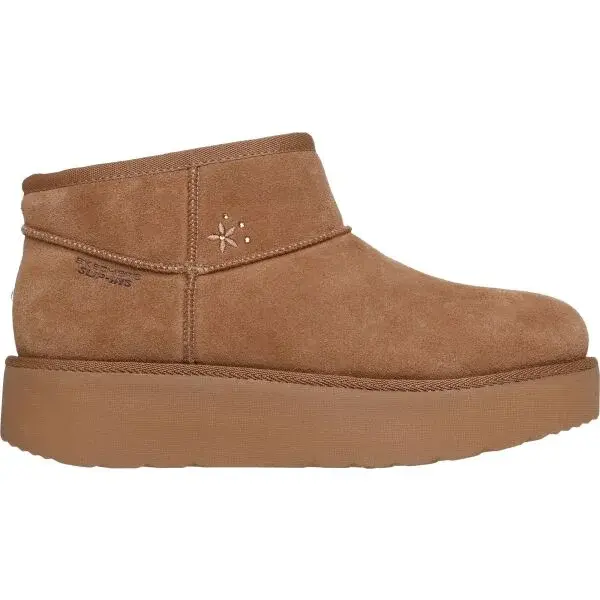 Skechers KEEP COZY Dámská zimní obuv, hnědá, velikost