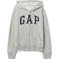 GAP V-FRCH HERITAGE LOGO Chlapecká mikina, šedá, velikost