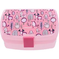 Crossroad LUNCH BOX Svačinový box, růžová, velikost