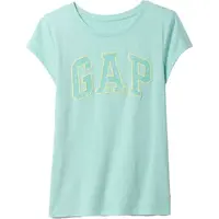 GAP V-HS LOGO Dívčí tričko, světle zelená, velikost