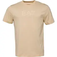 EA7 T-SHIRT Pánské tričko, béžová, velikost