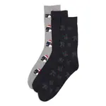 BLEND BHMAKENNA 3PK Pánské ponožky, mix, velikost