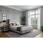 MID.YOU POSTEL BOXSPRING, 140/200 cm, krémová