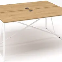 LENZA Psací stůl ProX dvoumístný 158x163x74,3