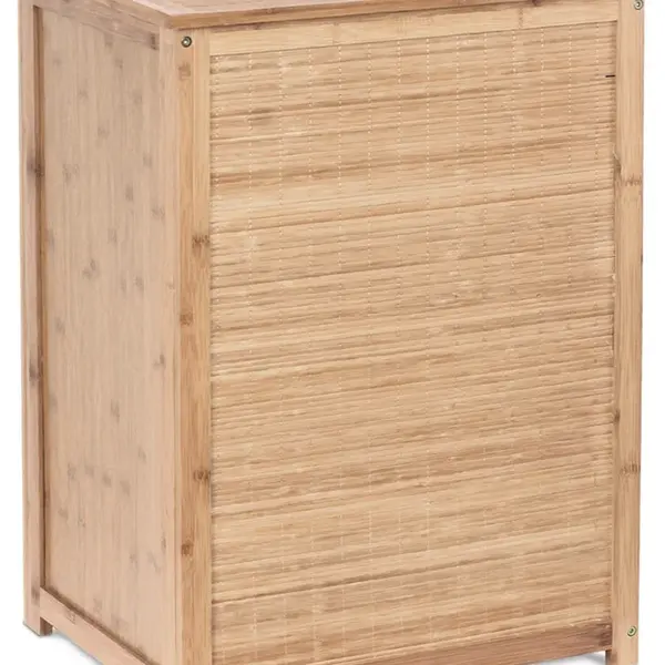 AUTRONIC koš na prádlo DR-030, masiv bambus