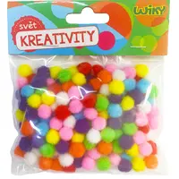 Pom pom 10mm, 180ks