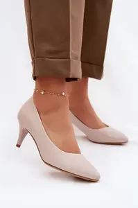 Sergio Leone dámské šedošedé lodičky