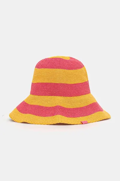 Klobouk United Colors of Benetton růžová barva, 62Q0DA017