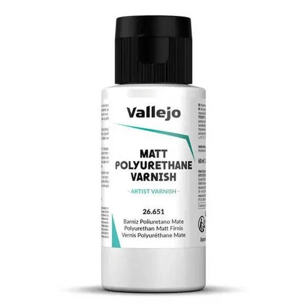 Polyurethanový modelářský lak Vallejo 60ml matný