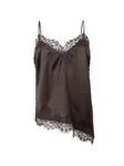 VERO MODA Top 'VMSALLY'  čokoládová