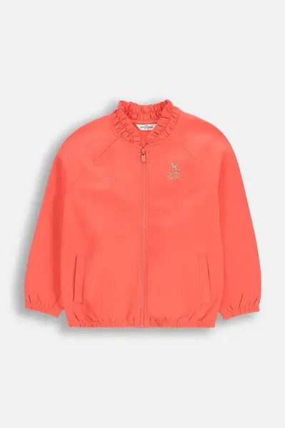 Mikina Coccodrillo oranžová barva, NOSTALGIC MEADOW GIRL KIDS