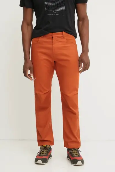 Outdoorové kalhoty Salewa Agner Hemp oranžová barva, 00.0000029074