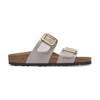 Pantofle Birkenstock Sydney Patent Cushion Buckle dámské, fialová barva, 1029473