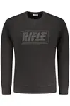 RIFLE MEN'S BLACK ZIP-UP SWEATSHIRT