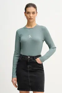 Tričko s dlouhým rukávem Calvin Klein Jeans