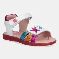Dětské kožené sandály Agatha Ruiz de la Prada bílá barva, 252960