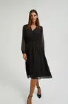 Marisse WOMEN'S DRESS L-SU-4606 BLACK
