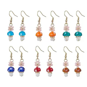 Handmade Lampwork Dangle Earrings