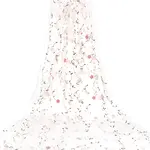 2 Yards Polyester Lace Fabric