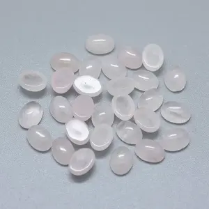 Natural Rose Quartz Cabochons