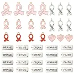 100Pcs 10 Styles Alloy Enamel Pendant Sets
