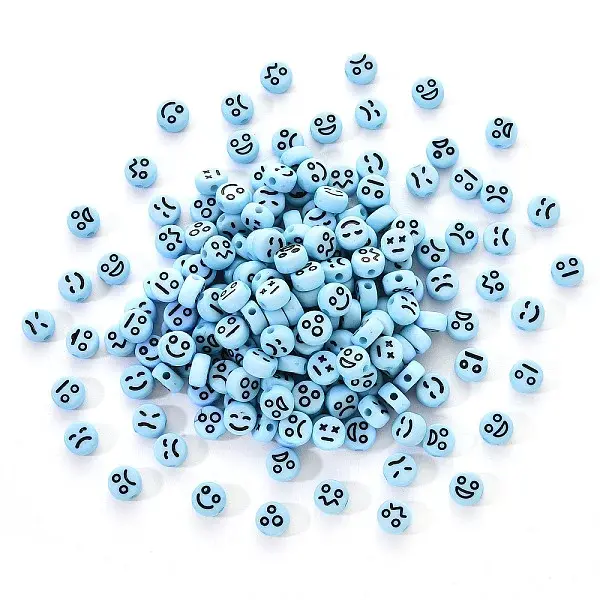 Opaque Acrylic Beads