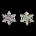 UV Plating Rainbow Iridescent Acrylic Chandelier Component Links