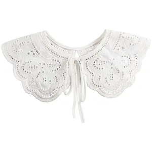 Detachable Polyester Embroidery Lady's Collars