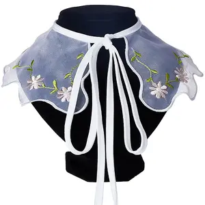 Detachable Organza Lady's False Collars