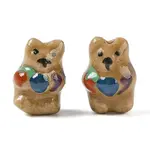 Hand-Painted Porcelain Beads