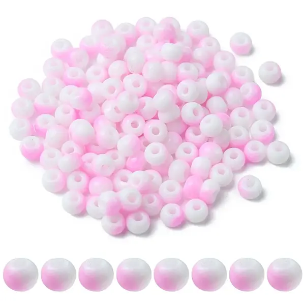 6/0 Opaque Glass Seed Beads