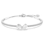 Swarovski Elegantní pevný náramek se Swarovski krystaly Mesmera 5667253