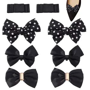 Bowknot Webbing Ribbon Shoe Decorations